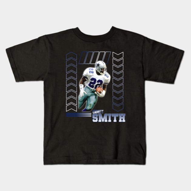 Emmitt Smith Kids T-Shirt by Aloenalone